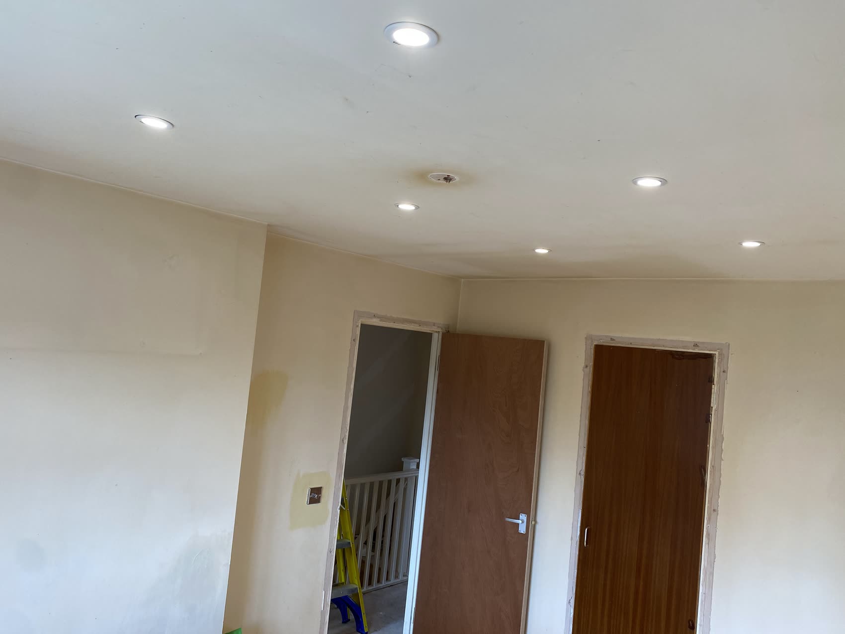 Even downlighting across a bright kitchen, installed by T&F Electrical